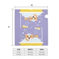 thumbnail image 6 of Xecao Corgi Washing in Bathtub for Mailbox Cover with Magnetic Strips, Waterproof and Sunscreen, Adds a Decorative Touch to Your Garden Yard., 6 of 9