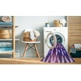 thumbnail image 2 of Ahgly Company Machine Washable Indoor Square Transitional Bright Purple Area Rugs, 3' Square, 2 of 7