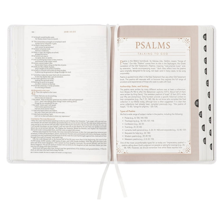 The Spiritual Growth Bible, Study Bible, NLT - New Living Translation Holy Bible, Premium Full Grain Leather, White The Spiritual Growth Bible, Study Bible, NLT - New Living Translation Holy Bible, Premium Full Grain Leather, White