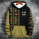 thumbnail image 5 of Nueva sudadera con capucha de otoño para hombre, sudadera con estampado de patchwork con patrón étnico 3D, sudadera de manga larga, sudadera con capucha de calle a la moda, tops de gran tamaño, 5 of 5
