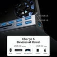 thumbnail image 7 of 2026 Latest Docking Station for Nintendo Switch 2 & Steam Deck OLED & ROG Ally X, Portable TV Dock Station with Dual Cooling Fan, 4K@60Hz 100W Charging Port, Gigabit Ethernet Fit and 5 USB Ports, 7 of 7