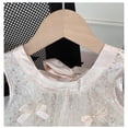 thumbnail image 4 of WMQPNNS Flower Girl Dress Sleeveless/Short Sleeve A Line Cute Summer Dress Toddler Girls Dresses for Birthday Wedding Party, Size 2-3 Years, 3-Beige, 4 of 9
