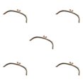 thumbnail image 3 of Maytalsory Metal Arch Frame Kiss Clasp Purse Bag DIY Bead Head Lock Light Grey 24.5cm 5Set, 3 of 6