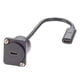 thumbnail image 1 of Adaptador de montaje en panel,Cable adaptador de montaje en panel USB tipo C,Cable de montaje en panel con tornillos,de hembra a USB-C hembra,Cable de extensión para montaje en panel para, 1 of 9