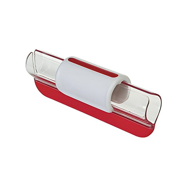 Billuyoard Cortadora de cerezas portátil fácil de ensalada para cortar frutas y tomates, cortadora de tomates limpia para cocina Cocina y Comedor Rojo Rojo