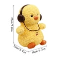 thumbnail image 2 of Interactive Animated Chicken Plush Dancing and Singing Electronic Farm Animal Collectible Display 9Inch, 2 of 6