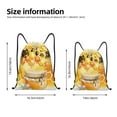 thumbnail image 4 of Bingfone Honey Bee Drawstrings Backpacks Bags For Men Women Gym Drawstrings Bag, 4 of 9