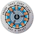 thumbnail image 1 of Iron Man Arc Reactor Proof That Tony Stark Has A Heart Clock, 1 of 2