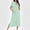 Mint Green, variant on Gifts Dianli Robes Bathrobes Zip Up Knit Housecoat Full Length Gradient Color Robe With Pockets Ribbon Belt Warm Cozy Knitted Long Housecoat Comfortable Homewear Loungewear
