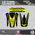 thumbnail image 4 of Kalair GFX Graphics Kit for Suzuki RM125 (1989-1992) Lethal Series, 4 of 5