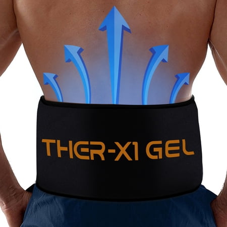 Back Pain Cold Reusable Ice Pack Belt Therapy For Lower Lumbar , Sciatic