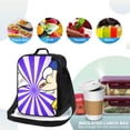 thumbnail image 4 of Lsque Sml Jeffy Lunch Bag Lunch Box for Women Men Reusable Insulated Lunch Tote Bag,Leakproof Thermal Cooler Sack Food Handbags Case High Capacity, 4 of 9