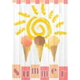 thumbnail image 2 of Kimberly, Allen 11x14 White Modern Wood Framed Museum Art Print Titled - Summer Ice Cream, 2 of 4