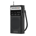 thumbnail image 1 of Radio Am Fm Portátil Recargable Con Linterna Mp3 Micro Sd Negro, 1 of 5