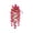 Hot Pink, variant on Leodye 1PCS Artificial Hanging Flowers, Realistic Faux Floral Wall Decor with Rattan for Indoor Home Scene Arrangement -29.52IN