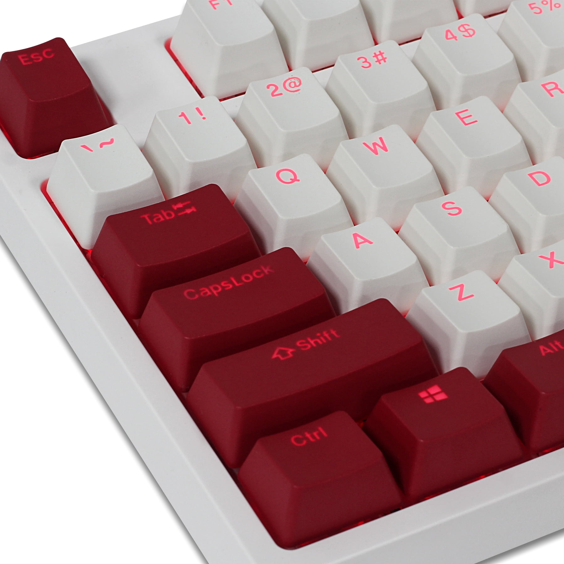 Hyssop PBT Keycaps Gaming Keycaps Doubleshot Backlit Keyset OEM Profile Cherry MX for 61 87 104 108 MX Switches Mechanical Keyboard