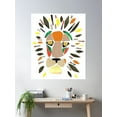 thumbnail image 2 of Lion Collage Poster Wall Art, Modern Wall Decor For Living Room Bedroom, 8x12 UNFRAMED, 2 of 3
