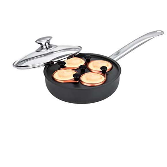 Aramco Hamilton Beach Aluminum Egg Poacher, 8in, Grey