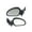 Black, variant on For Ford Escort 1997 98 99 00 01 2002 Door Mirror Driver Side | Manual Glass | Non-Heated | Non-Folding | Textured Black | Non-Towing | Replacement For FO1320166 | F7CZ17682CA