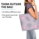 thumbnail image 2 of Disketp Pink Flamingo Bolsa Tote Estampada para Mujer, Bolso de Hombro y de Mano para Compras y Viajes, 2 of 8