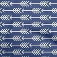 thumbnail image 1 of oneOone Tissu Popeline de Coton Bleu pour Projets de Couture, Imprimés de Tissu au Mètre, Largeur de 56 Pouces, 1 of 5