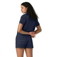 thumbnail image 2 of Dickies Women's Cropped Work Shirt, Ink Navy, L, 2 of 4
