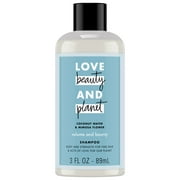 Love Beauty and Planet Coconut Water and Mimosa Flower Volume and Bounty Shampoo 3 oz