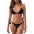 thumbnail image 1 of Disketp Black Marble para Bañador de Dos Piezas para Mujer, Bikini Sexy Halter String, Conjunto de Bikini en Triángulo, 1 of 6