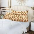thumbnail image 6 of GZHJMY Halloween Pumpkin & Maple Pillowcase Plush Pillowcase for Hair and Skin, Soft Standard Size Pillow Cases Zippered Queen Pillow Case Set of 1-20x40in Home Decor, 6 of 7
