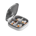 thumbnail image 1 of Yuarrent Caja de pastillas Contenedores de viaje portátiles Mini porta medicinas Diseño de compartimiento Ranura en forma de U sanitaria a prueba de Type6 NO6 Yuarrent HA028202-01, 1 of 6