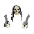 thumbnail image 2 of BiFandian Halloween Skeleton Decorations Outdoor, Skull Ground Breaker Stakes, Outdoor Scary Halloween Yard Lawn Garden Decorations, 2 of 7