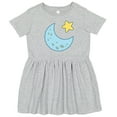 thumbnail image 3 of Inktastic Moon and Star Girls Toddler Dress, 3 of 5