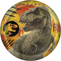 Jurassic World Dominion Cake Dessert Plates 8 Ct