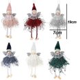 thumbnail image 1 of Colgante de muñeca de ángel, colgante de árbol de Navidad, adornos de Navidad, ángel colgante de muñeca de Navidad, elfos artesanales para vacaciones, 1 of 5
