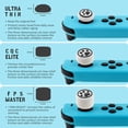 thumbnail image 3 of 6 uds tapa de agarre de pulgar pata de gato controlador de silicona funda de Joystick para interruptor NS OLED Ndcxsfigh Para estrenar, 3 of 6