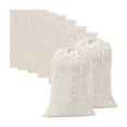 thumbnail image 1 of 20 Pieces Large Muslin Bags Cotton Drawstring Bags,Tea Brew Bags (8 X 12 Inches), 1 of 5