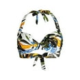 thumbnail image 4 of Calvin Klein OLIVE MULTI TROPIC RAINFOREST Printed Bikini Swim Top, US Large, 4 of 4