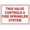 Warning Sign 1, variant on Fire Sprinkler Control Valve Sign - 8"x12" Vintage Metal Warning Sign for Home Farm Bar Coffee Shop Club, Fire Sprinkler, Control Valve Zone, Fire Safety