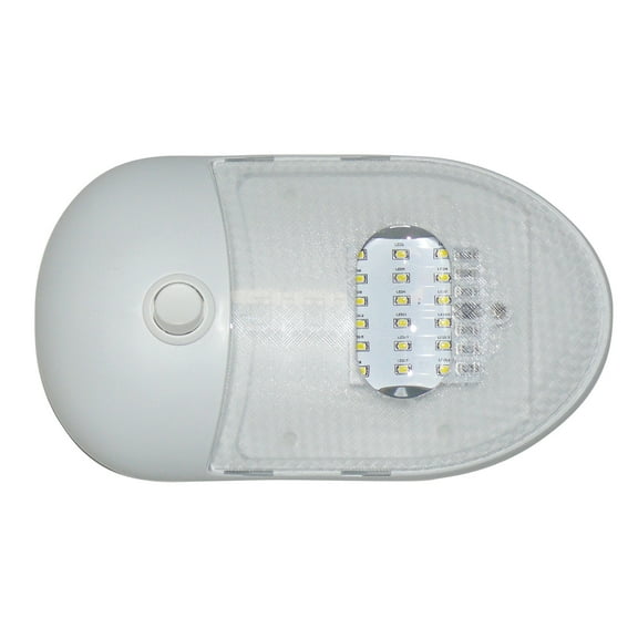 Valterra DG65429VP Slim Line LED Dome Light - Single, White