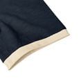 thumbnail image 7 of CHENHANN Mens Shirt Short Sleeve Button Down Crewneck Henley Shirts Basic Blue Button Up Shirt Mens Casual Shirts, 7 of 7