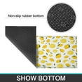 thumbnail image 7 of 2 Piece Yellow Lemons Rug Kitchen Rug Set, Decor Kitchen Rugs, Absorbent Non-Slip Washable Floor Mats, Home Indoor Runner Rugs 17"x47"+17"x30", 7 of 7