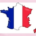 thumbnail image 2 of CafePress - French Flag Map Body Suit - Long Sleeve Cotton Baby Bodysuit, 2 of 4