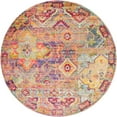 thumbnail image 2 of Rugs.com El Paso Collection Rug – 8 Ft Round Multi Medium Rug Perfect For Kitchens, Dining Rooms, 2 of 9