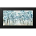 thumbnail image 2 of Tava Studios 14x9 Black Modern Framed Museum Art Print Titled - Spring Blue, 2 of 5