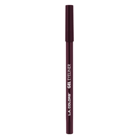 L.A. COLORS Smudge & Transfer Proof Smooth Glide-on Gel Eyelinger, Burgundy, 0.05 oz
