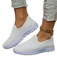 thumbnail image 3 of Slip on Mesh Sneakers for Women Closed Toe Slides Comfortable Slippers Women's Platform Walking Shoes Breathable Beach Sandals Outdoor Casual Lightweight Open Back Clogs and Mules,38, 3 of 9