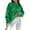 Green, variant on 2025 Fall Trendy Women's Casual Long Sleeve Solid Color Wool Hollow Out Sweaters Female Lightweight Crochet Pullover Tops
