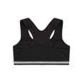 thumbnail image 2 of TiaoBug Girls Racerback Crop Tank Tops Puberty Cami Bralettes Sports Workout Training Bras Vest Black 10-12, 2 of 7