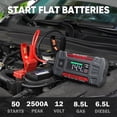 thumbnail image 2 of Batería de coche Jump Starter LOKITHOR J401 2500A 12V portátil, 2 of 9