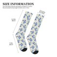 thumbnail image 4 of Sikiie Daisies Flowers 1 Pairs Compression Socks for Men and Women 15-20 mmHg Running Support Socks, 4 of 7